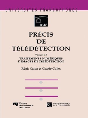 cover image of Précis de télédétection - Volume 3